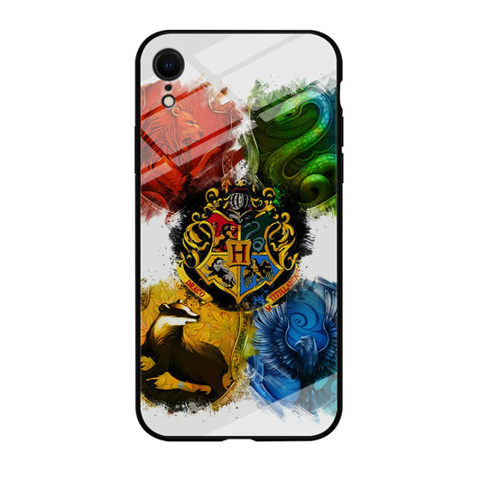 Hogwarts Harry Potter Art iPhone XR Case