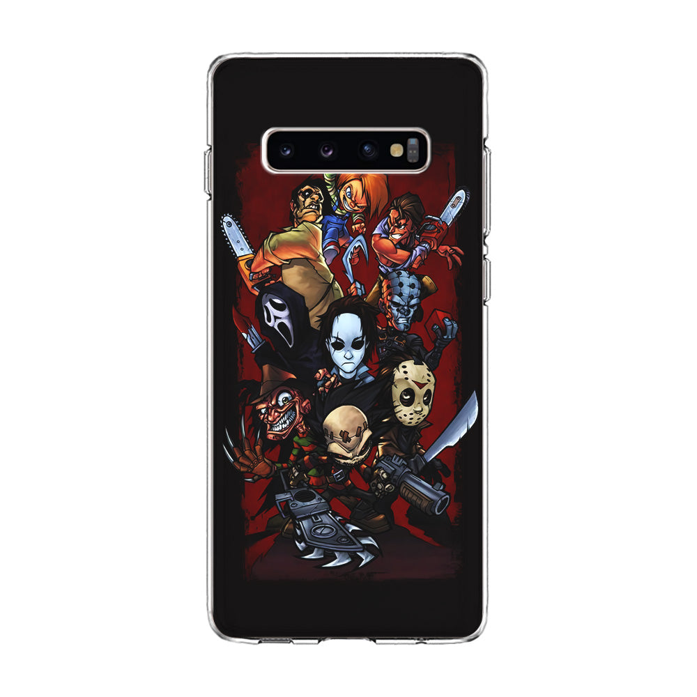 Horror Character Cartoon Samsung Galaxy S10 Case