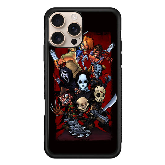 Horror Character Cartoon iPhone 16 Pro Case - Altracase