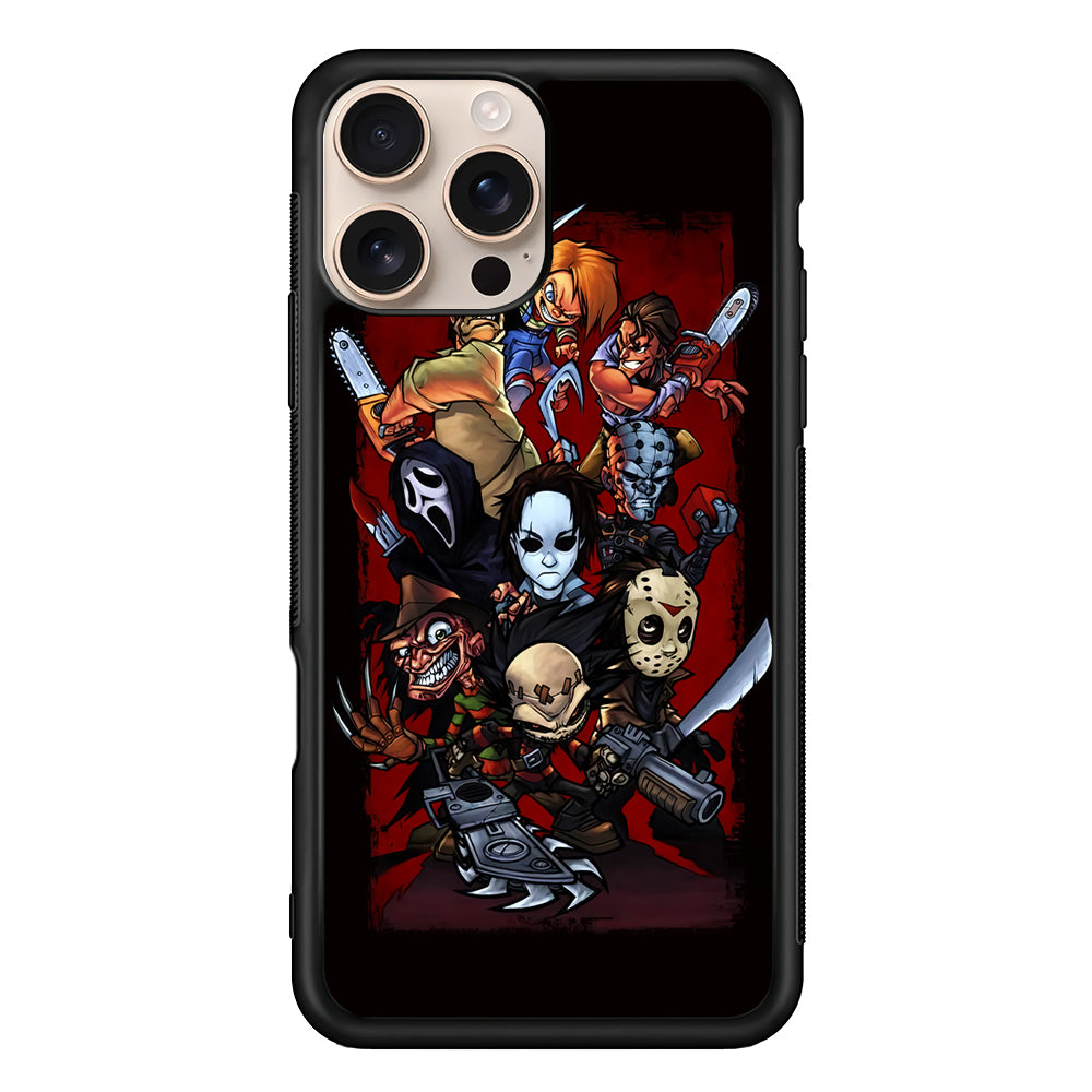 Horror Character Cartoon iPhone 16 Pro Max Case - Altracase