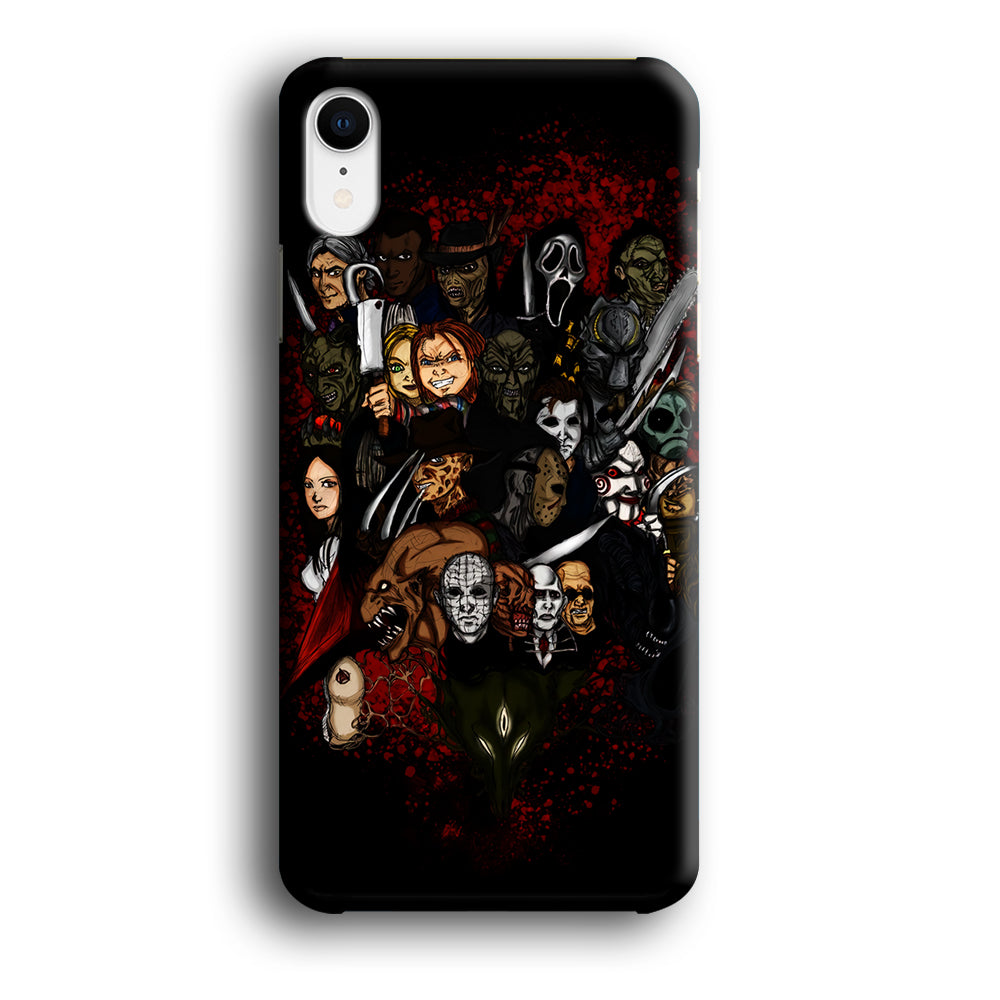 Horror Movie Character iPhone XR Case