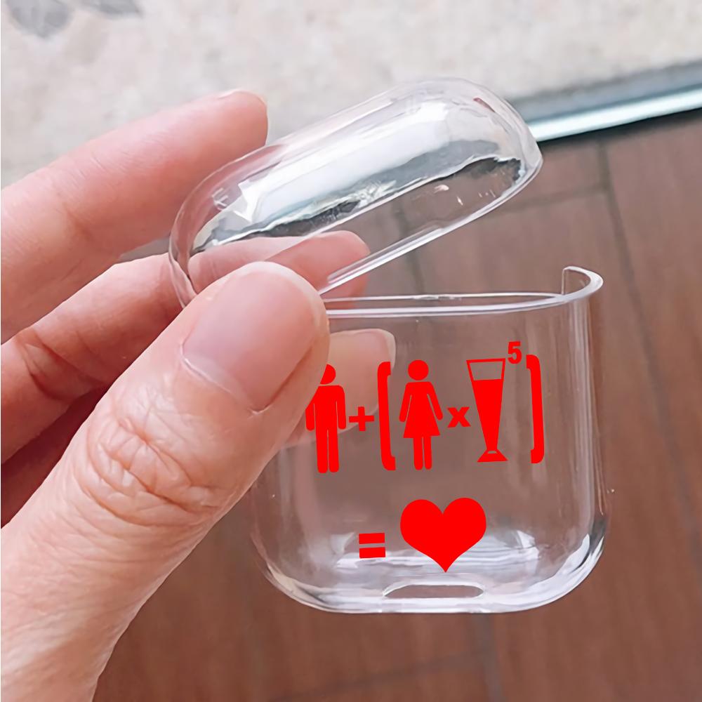 How To Get Love Hard Plastic Protective Clear Case Cover For Apple Airpods-AirPod Case-Altracase