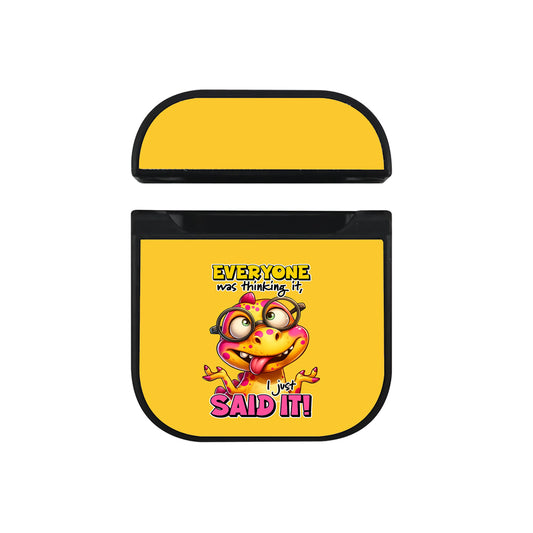 I Just Said It Apple AirPods Case - Altracase