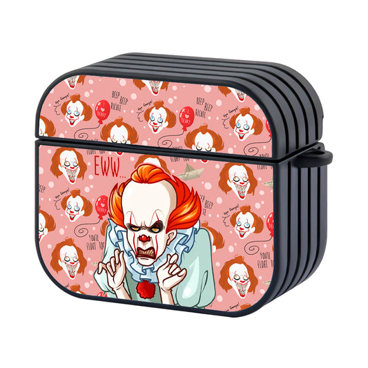 IT Pennywise Eww Pink Patern Apple Airpods 3 Case - AirPod Case - Altracase
