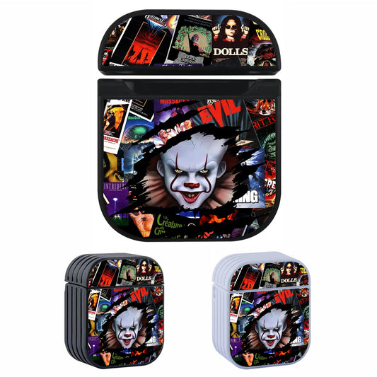 IT Pennywise Gaze From The Poster Apple AirPods Case-AirPod Case-Altracase