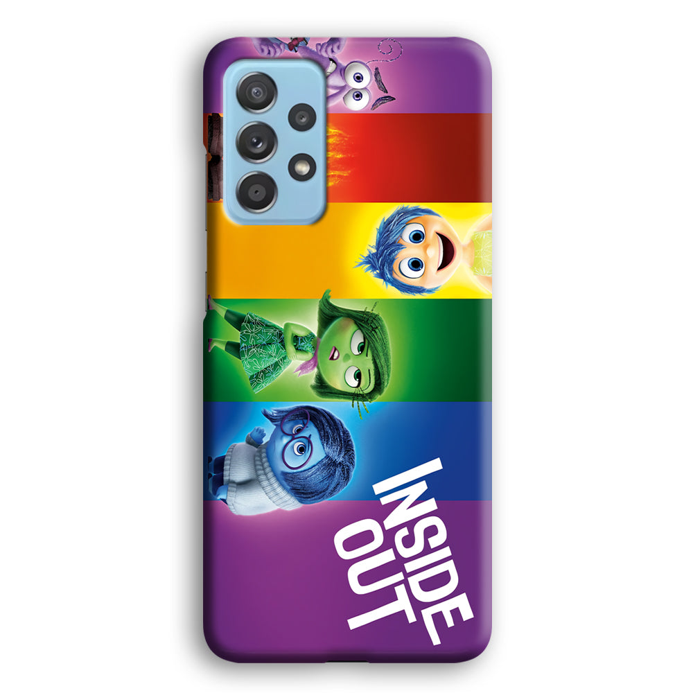 Inside Out Character Samsung Galaxy A72 Case