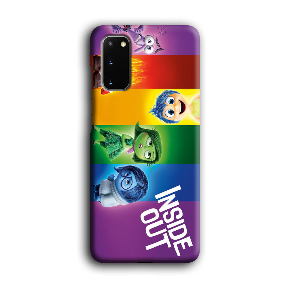 Inside Out Character Samsung Galaxy S20 Case