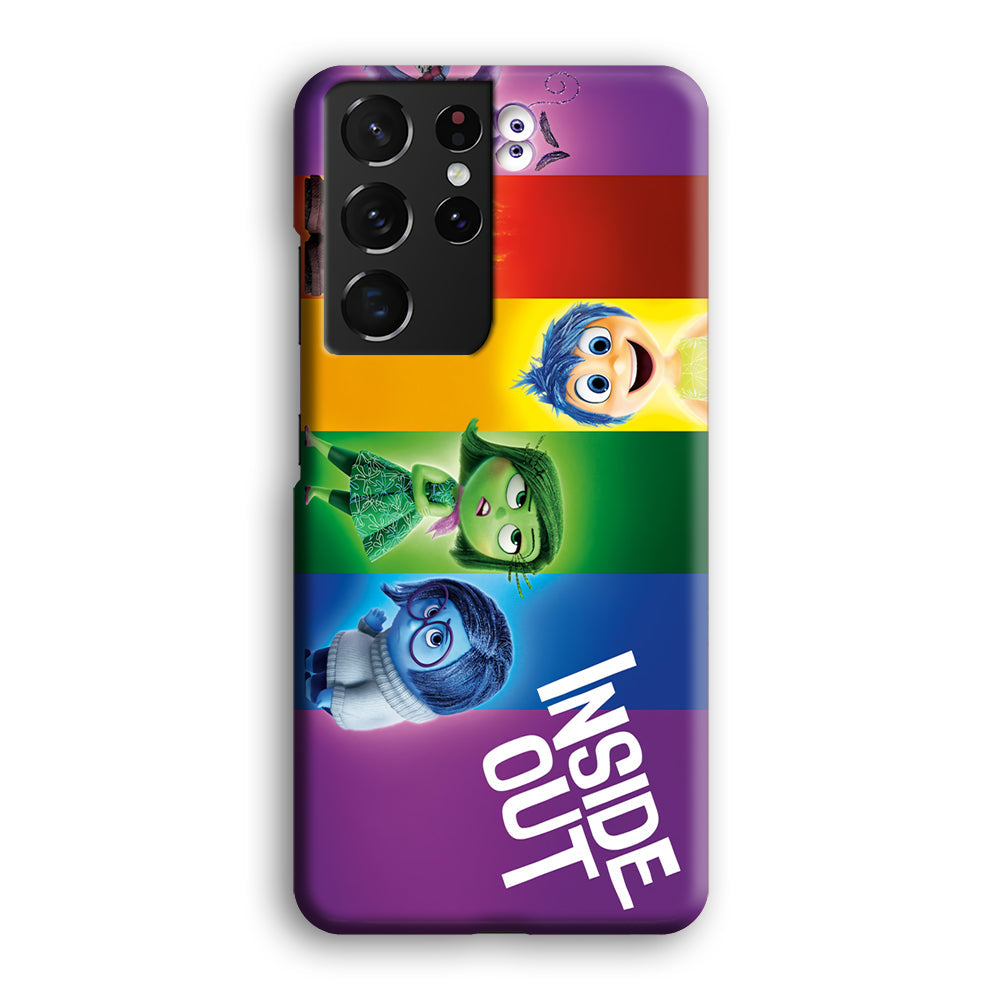 Inside Out Character Samsung Galaxy S23 Ultra Case