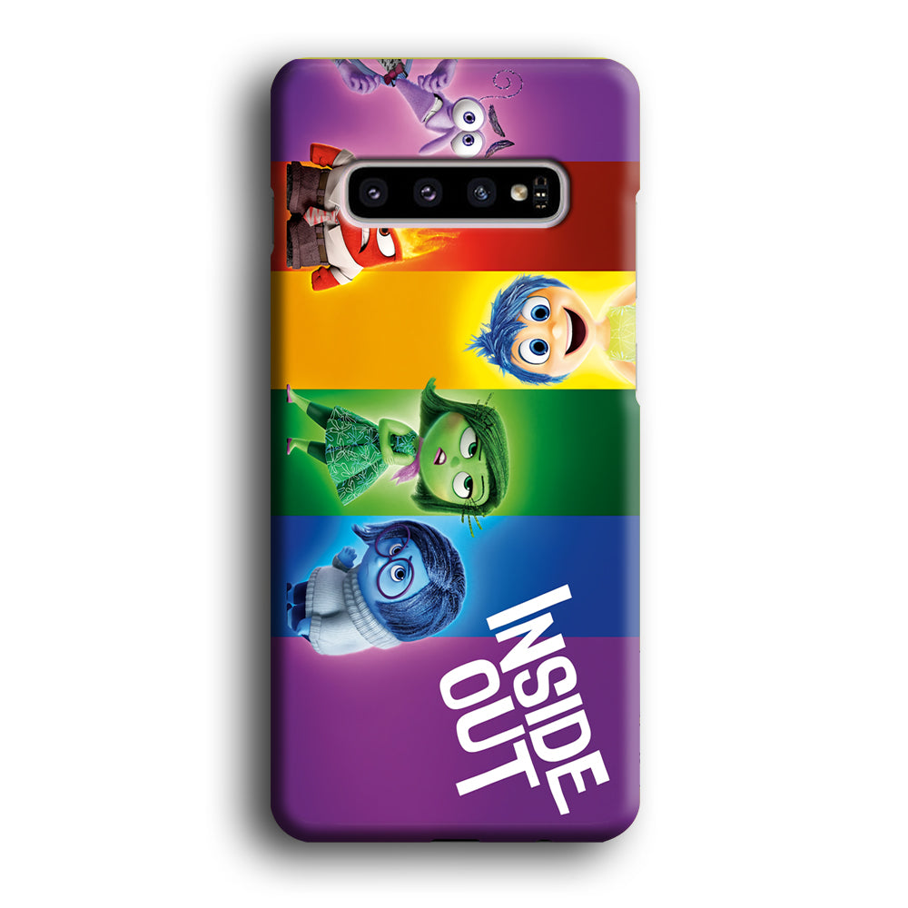 Inside Out Character Samsung Galaxy S10 Case