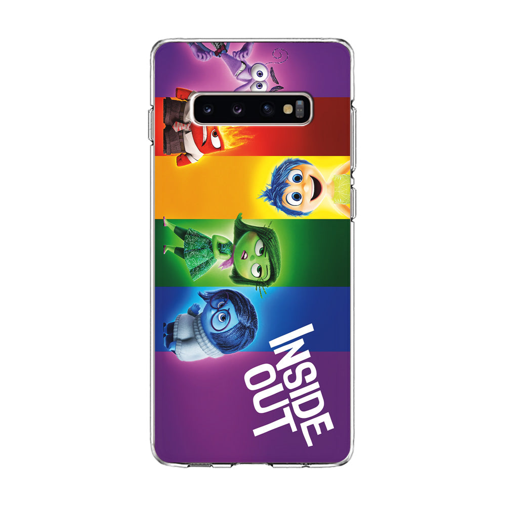 Inside Out Character Samsung Galaxy S10 Case