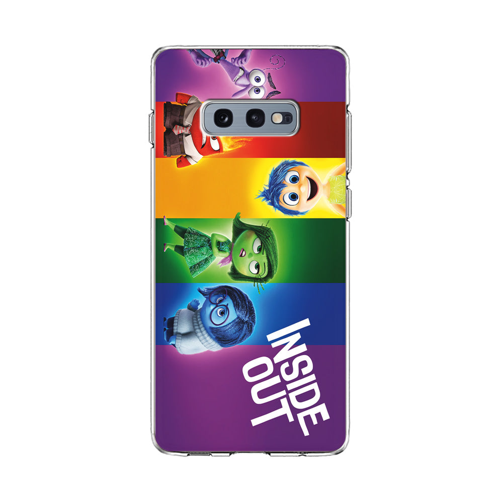 Inside Out Character Samsung Galaxy S10E Case