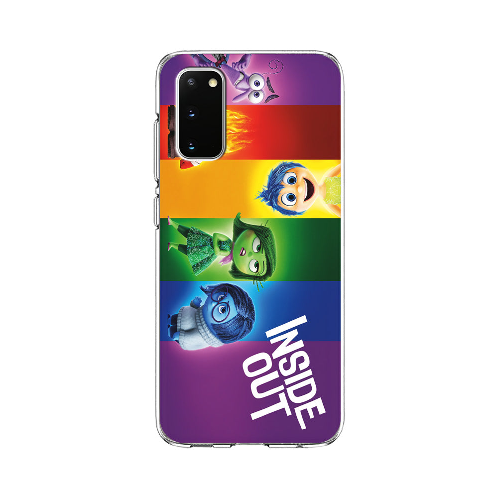 Inside Out Character Samsung Galaxy S20 Case