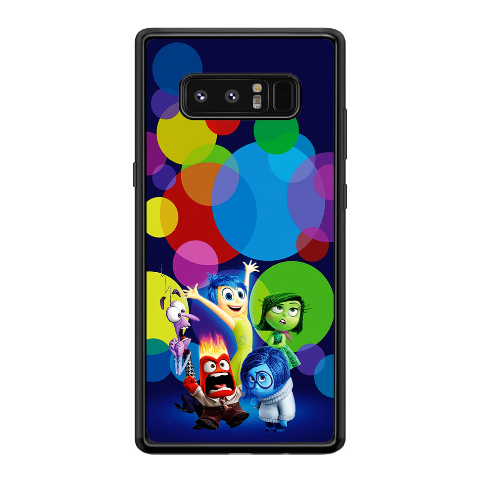 Inside Out Colorful Circle Samsung Galaxy Note 8 Case