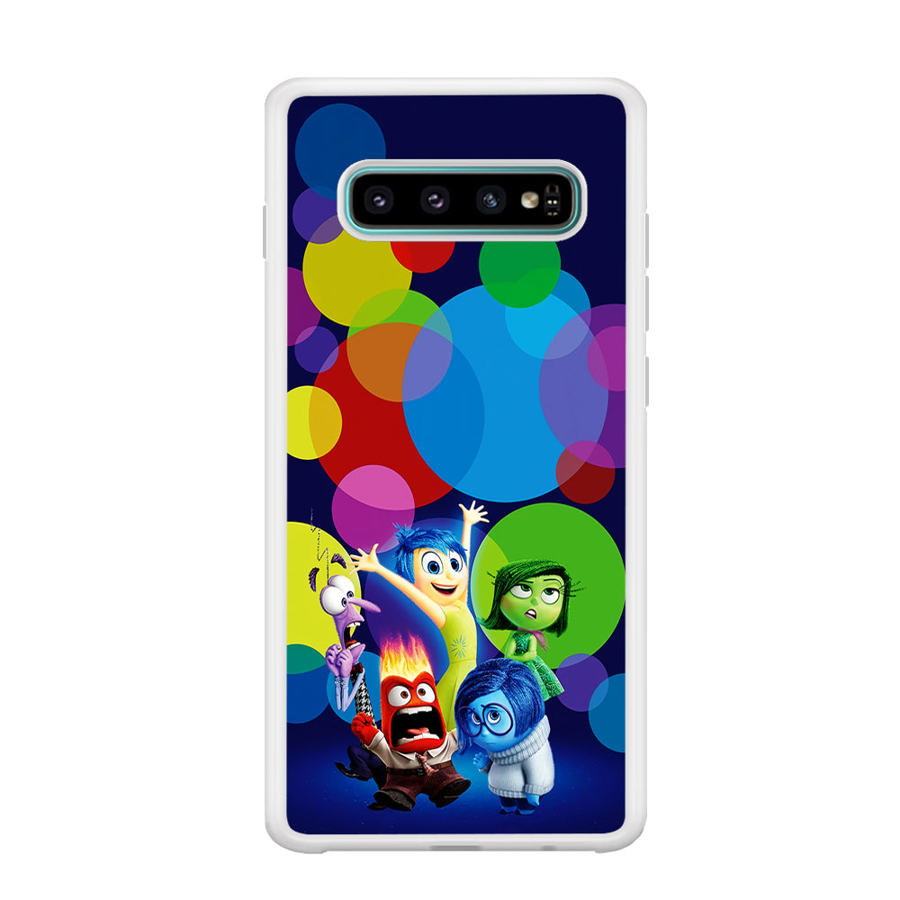 Inside Out Colorful Circle Samsung Galaxy S10 Case