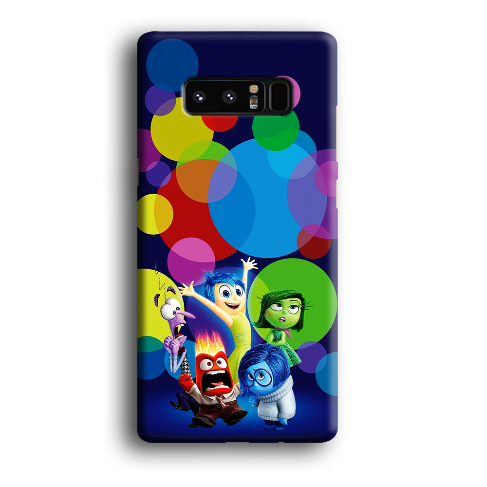 Inside Out Colorful Circle Samsung Galaxy Note 8 Case