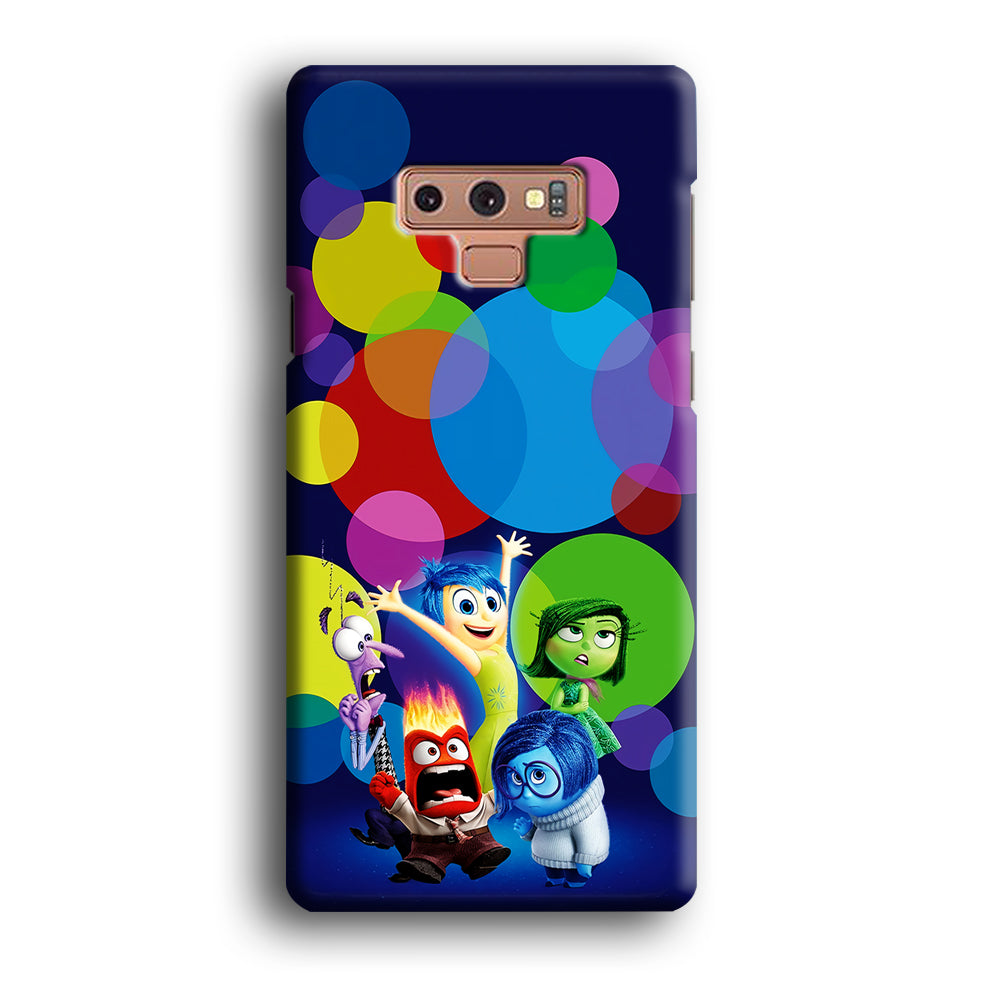 Inside Out Colorful Circle Samsung Galaxy Note 9 Case