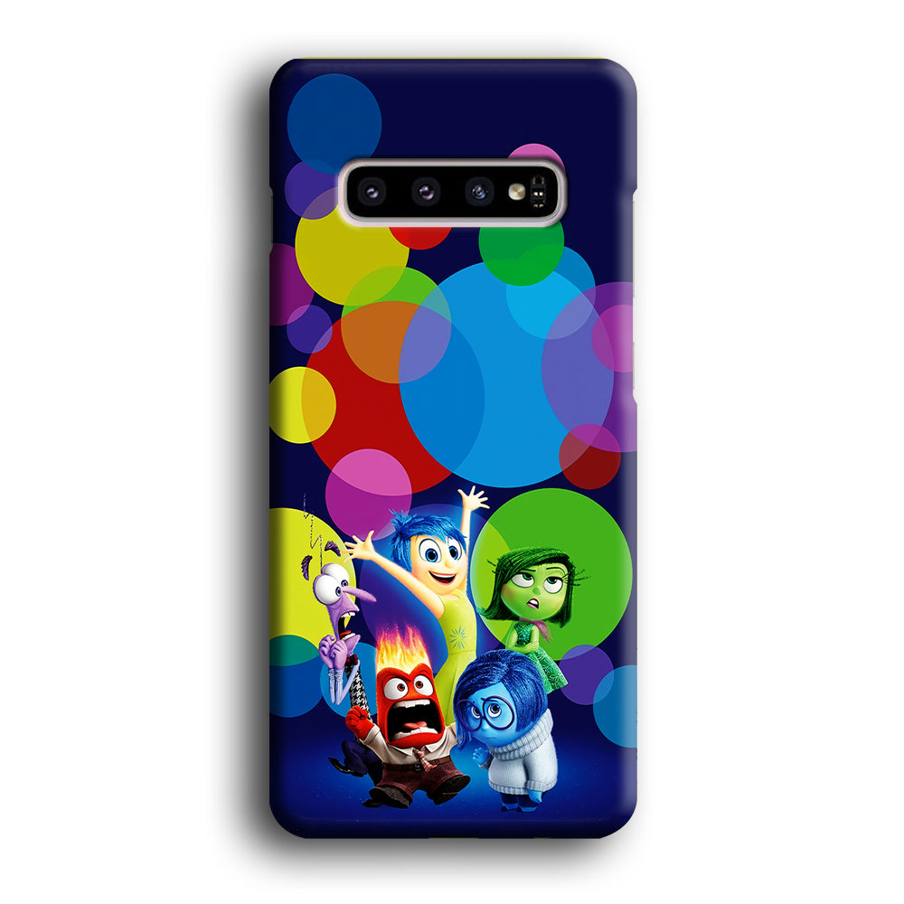 Inside Out Colorful Circle Samsung Galaxy S10 Case