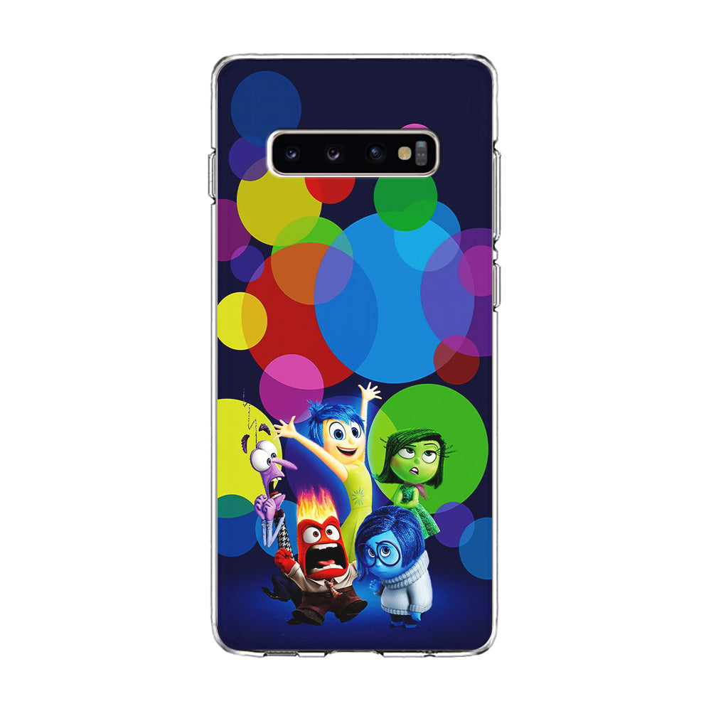 Inside Out Colorful Circle Samsung Galaxy S10 Plus Case