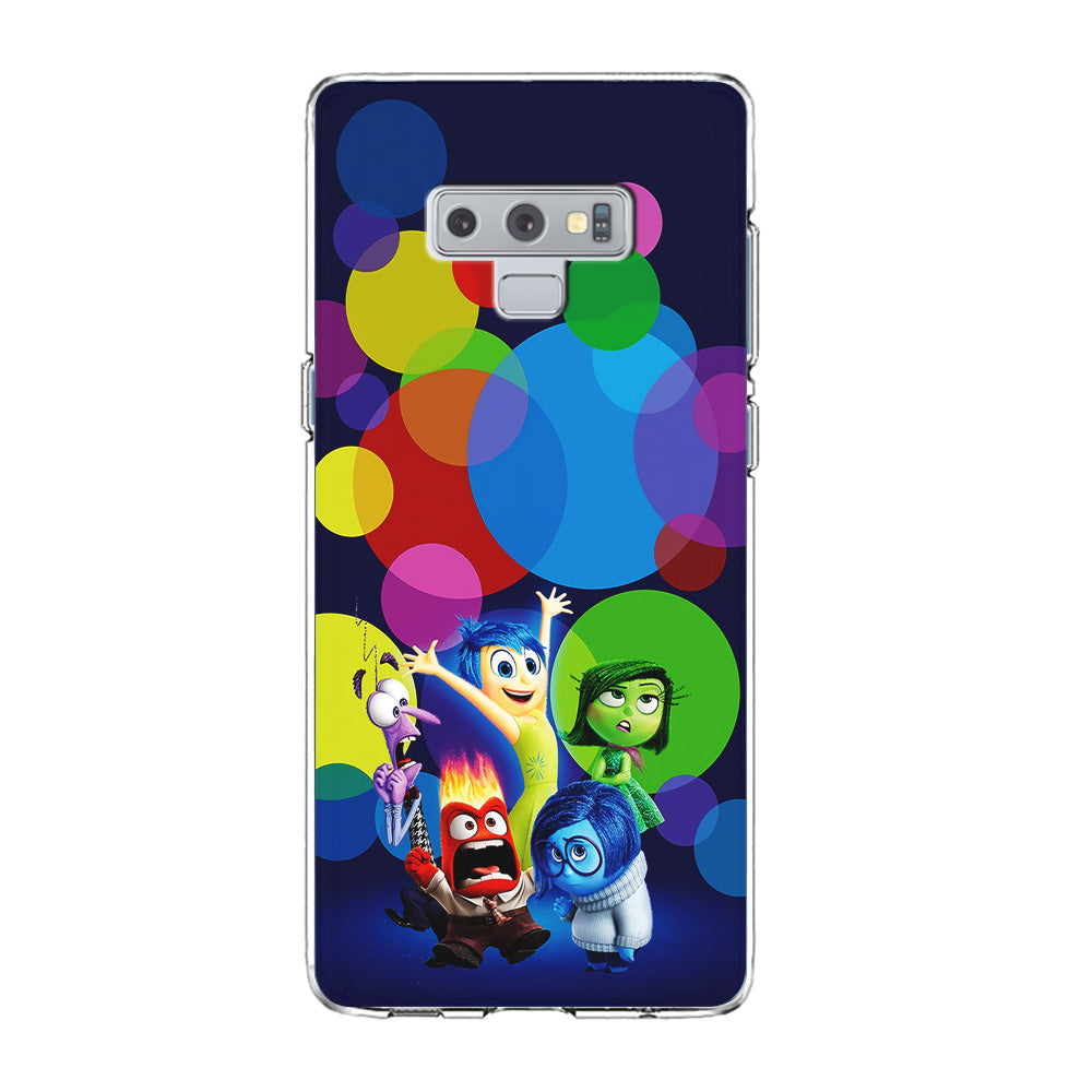 Inside Out Colorful Circle Samsung Galaxy Note 9 Case