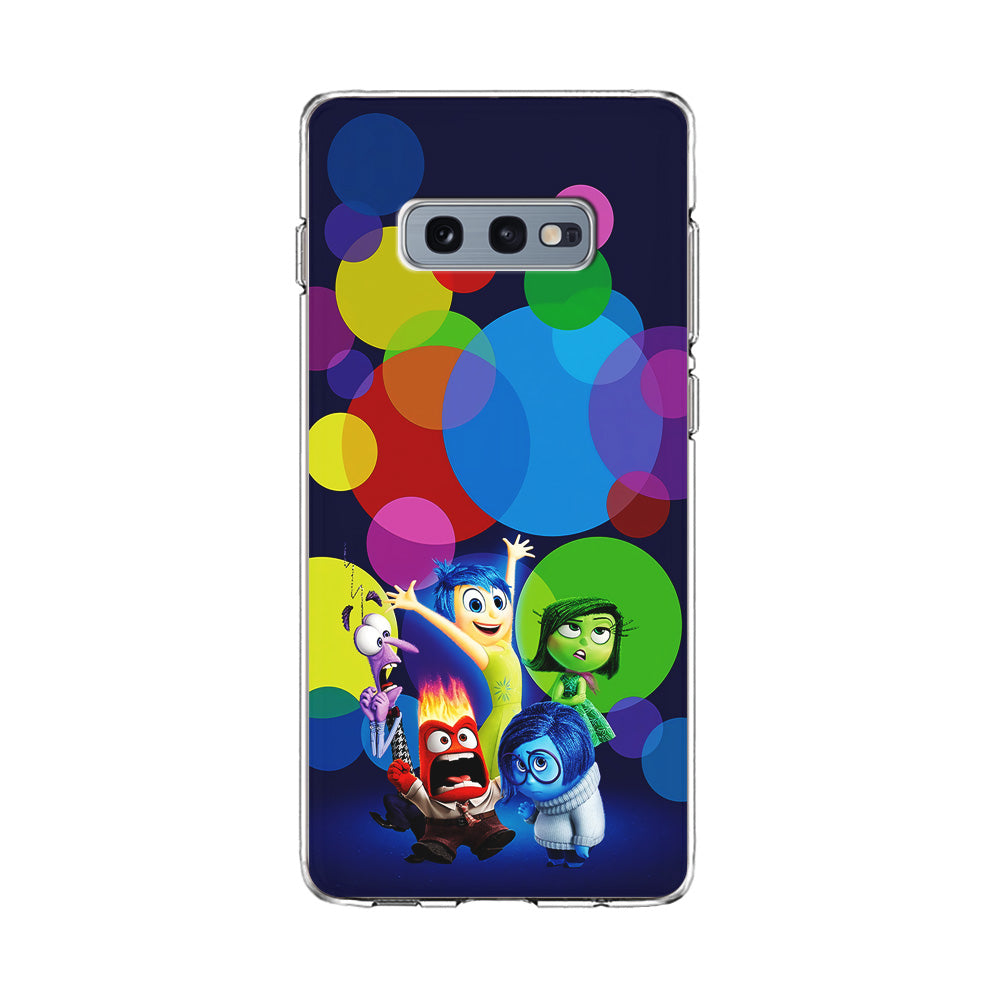 Inside Out Colorful Circle Samsung Galaxy S10E Case