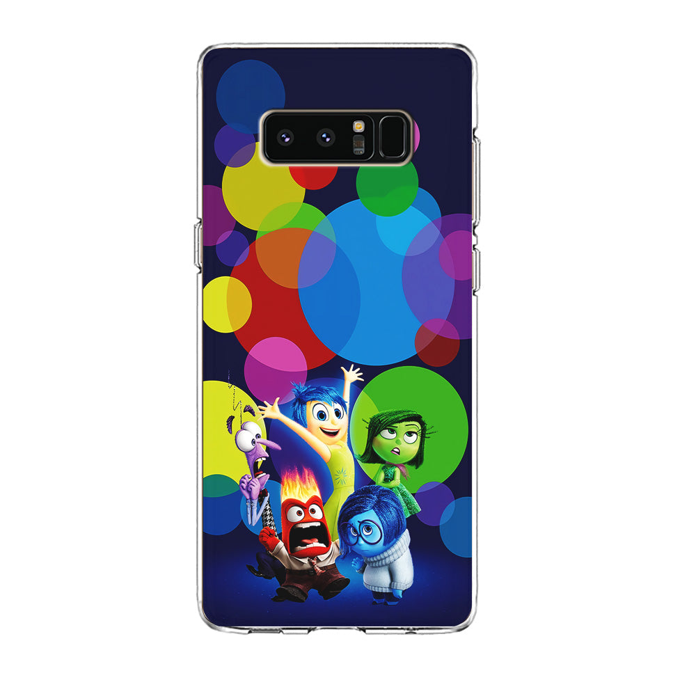 Inside Out Colorful Circle Samsung Galaxy Note 8 Case