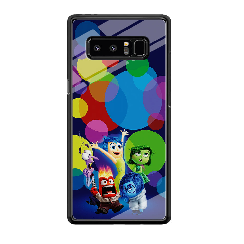 Inside Out Colorful Circle Samsung Galaxy Note 8 Case