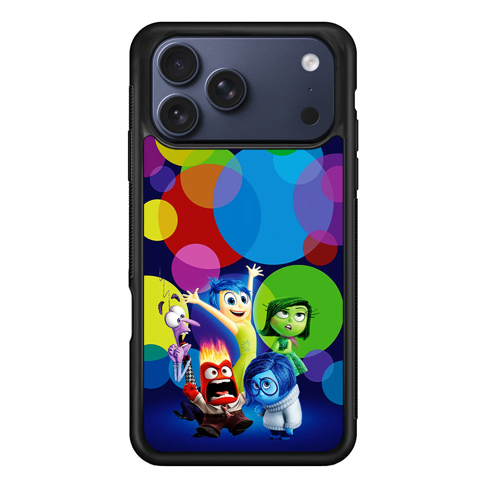 Inside Out Colorful Circle iPhone 17 Pro Max Case - Altracase