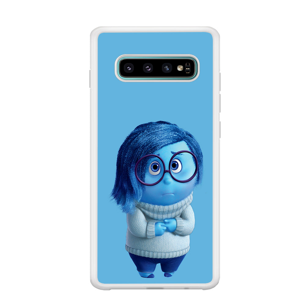 Inside Out Sadness Blue Samsung Galaxy S10 Case