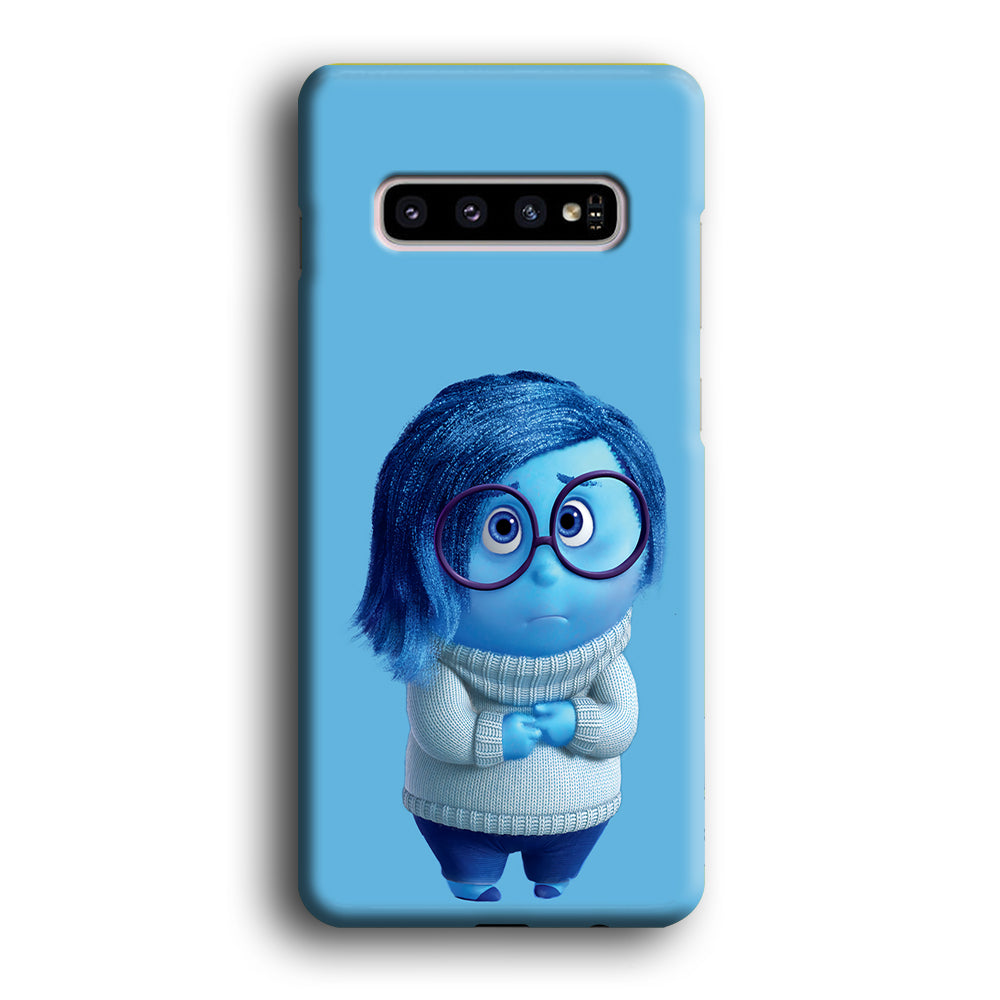 Inside Out Sadness Blue Samsung Galaxy S10 Case