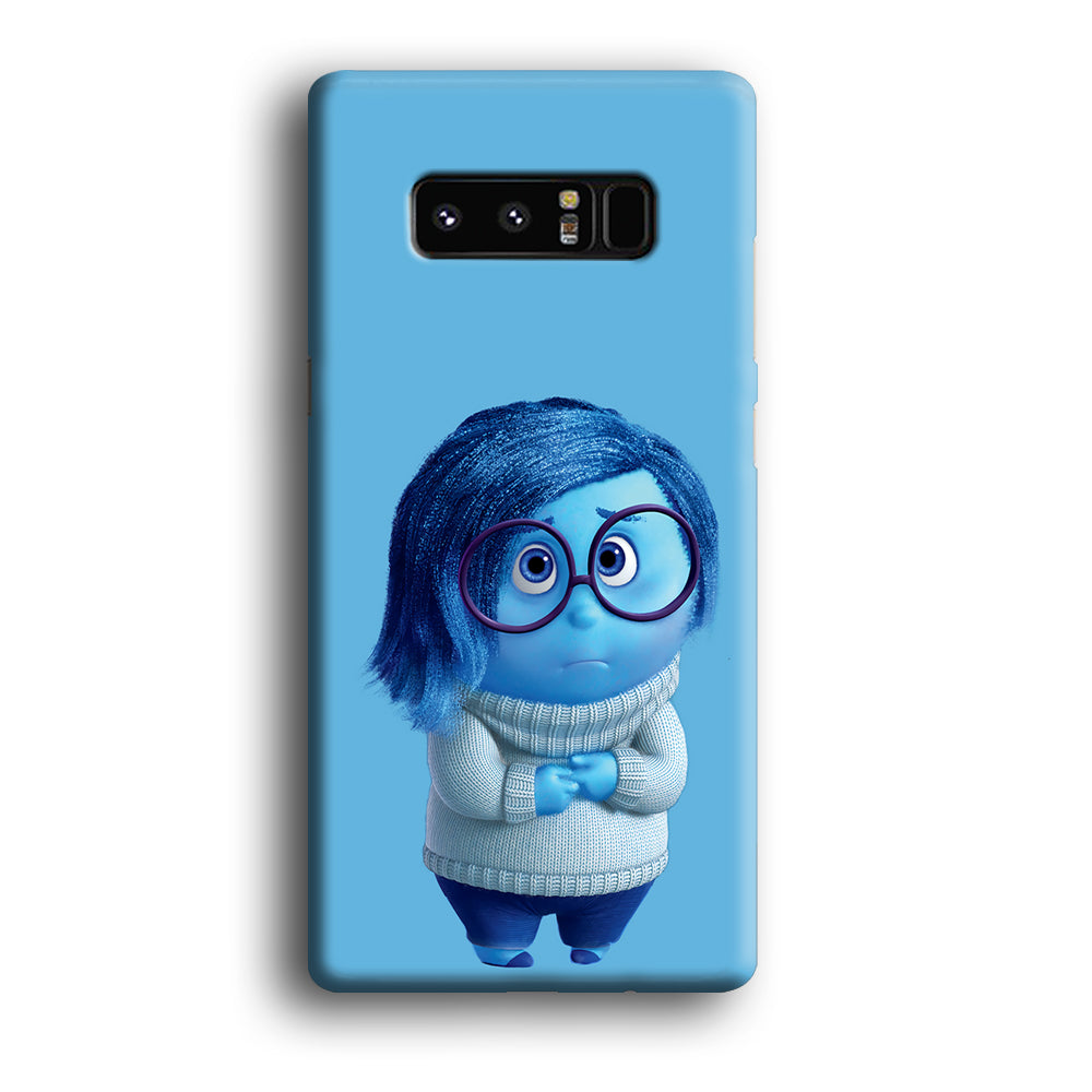 Inside Out Sadness Blue Samsung Galaxy Note 8 Case