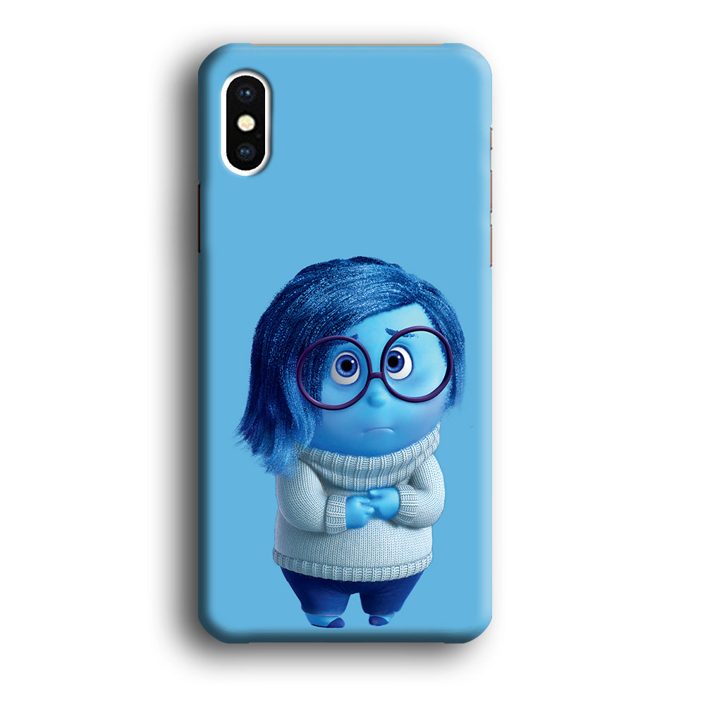 Inside Out Sadness Blue iPhone X Case