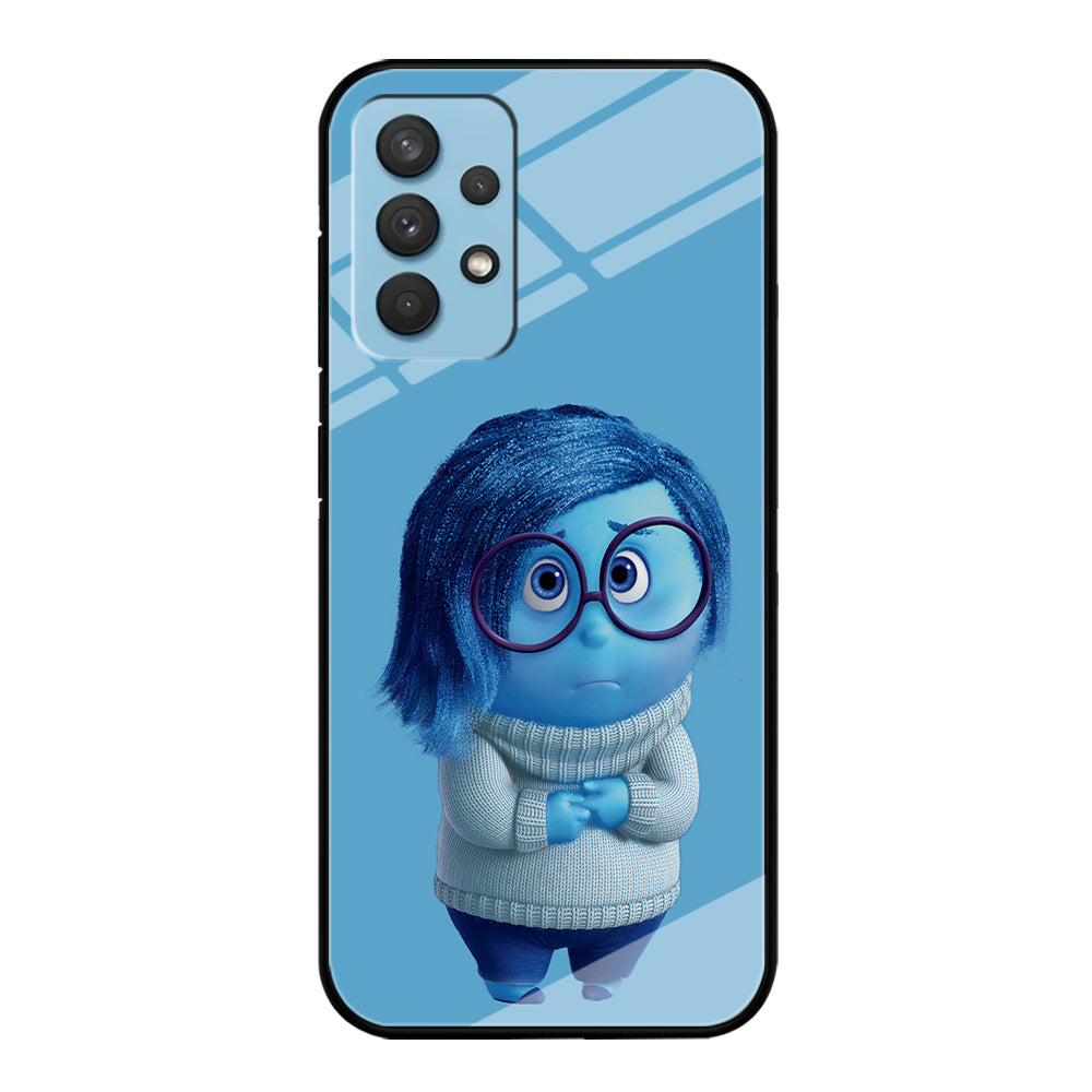 Inside Out Sadness Blue Samsung Galaxy A32 Case-Phone Case-Tempered Glass Case-Altracase