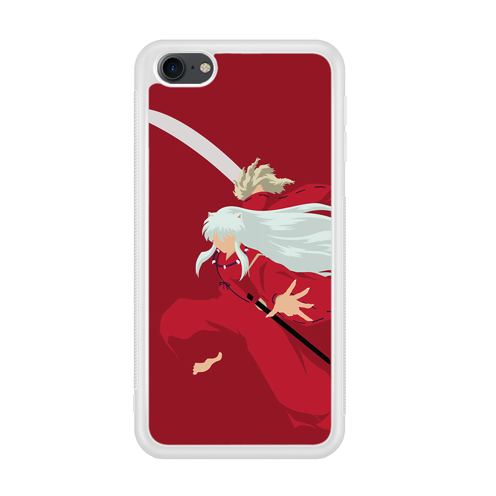 Inuyasha Red Background iPod Touch 6 Case