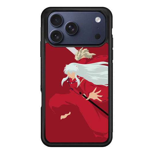 Inuyasha Red Background iPhone 17 Pro Max Case - Altracase