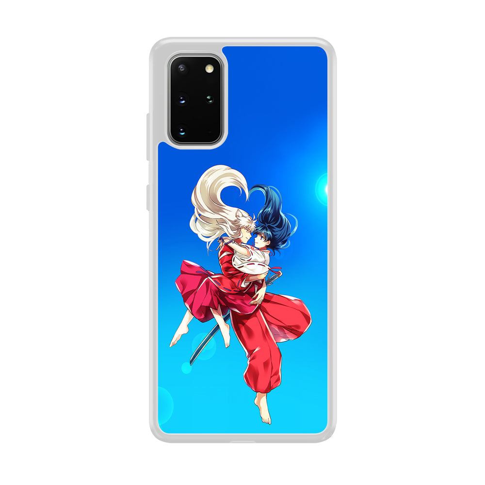 Inuyasha and Kagome Romantic Samsung Galaxy S20 Plus Case