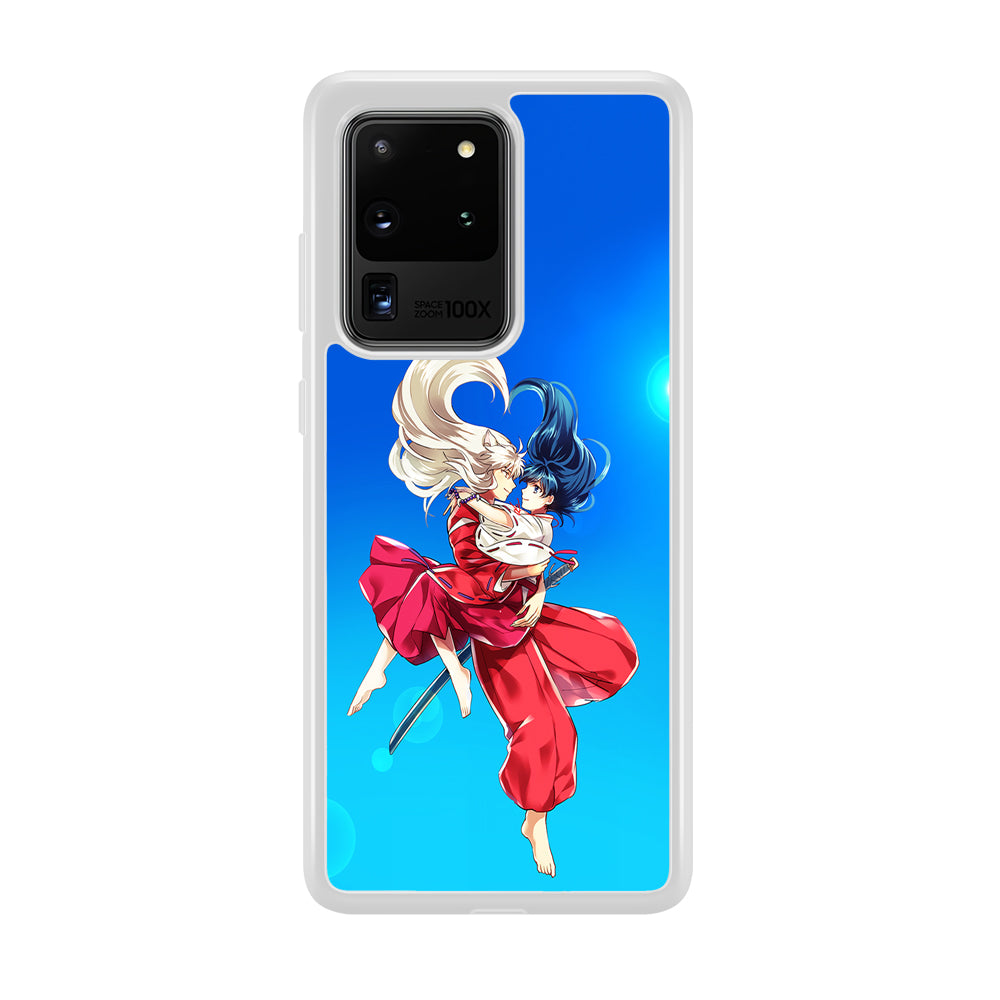 Inuyasha and Kagome Romantic Samsung Galaxy S20 Ultra Case