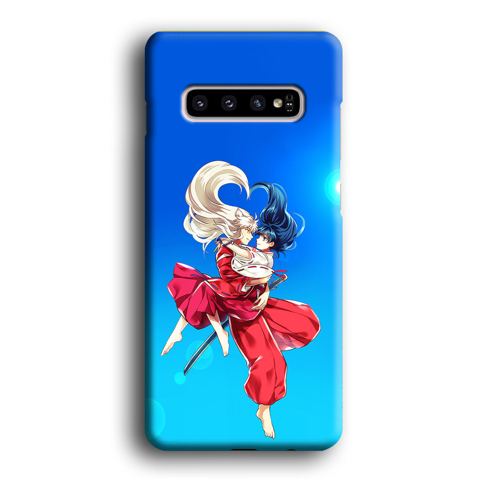 Inuyasha and Kagome Romantic Samsung Galaxy S10 Case