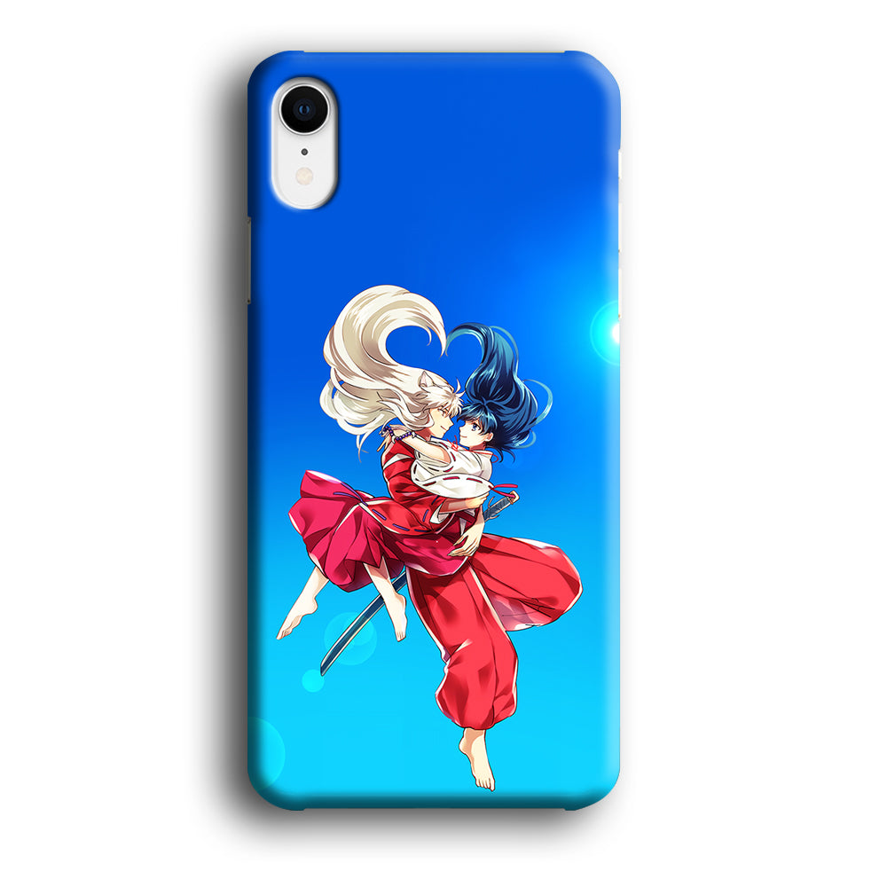 Inuyasha and Kagome Romantic iPhone XR Case