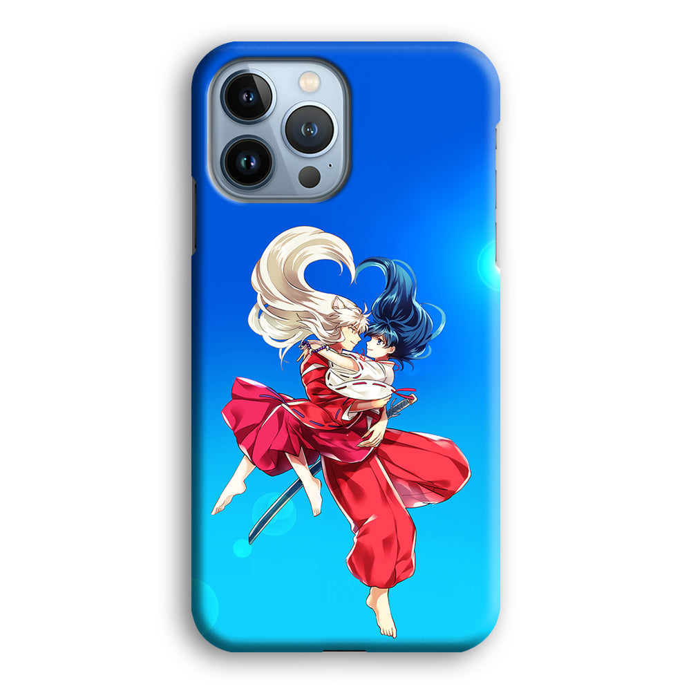 Inuyasha and Kagome Romantic iPhone 14 Pro Max Case