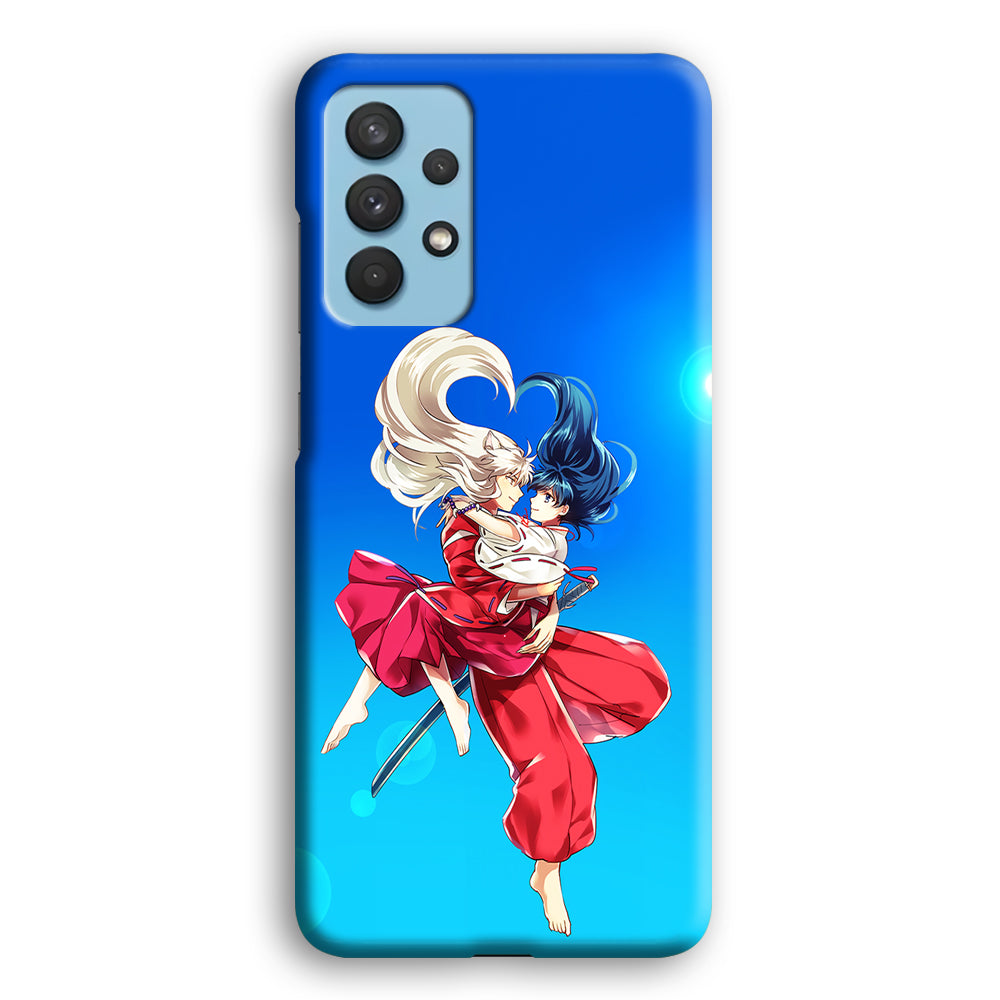 Inuyasha and Kagome Romantic Samsung Galaxy A32 Case-Phone Case-3D Case-Altracase