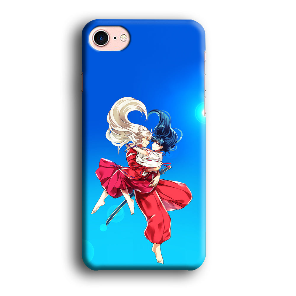 Inuyasha and Kagome Romantic iPhone SE 3 2022 Case