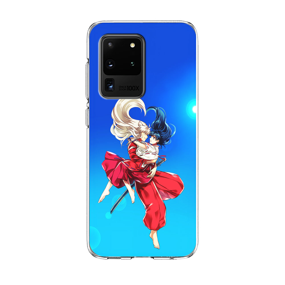 Inuyasha and Kagome Romantic Samsung Galaxy S20 Ultra Case