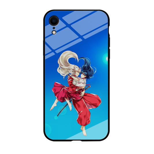 Inuyasha and Kagome Romantic iPhone XR Case