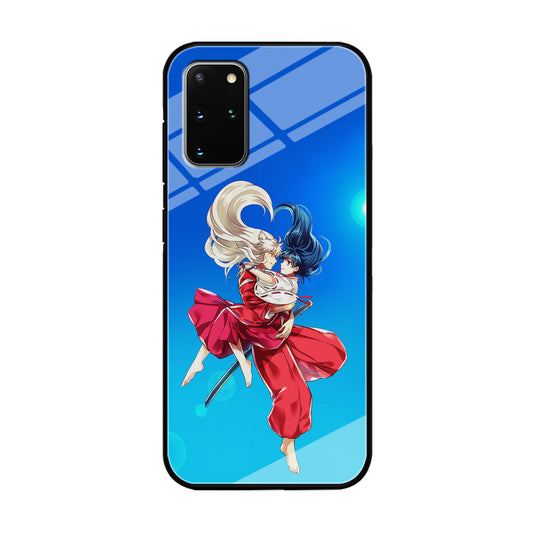 Inuyasha and Kagome Romantic Samsung Galaxy S20 Plus Case