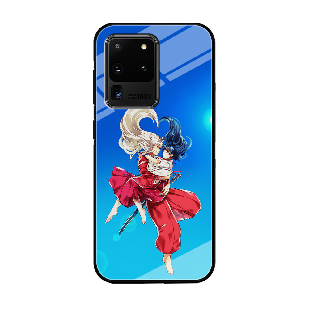 Inuyasha and Kagome Romantic Samsung Galaxy S20 Ultra Case