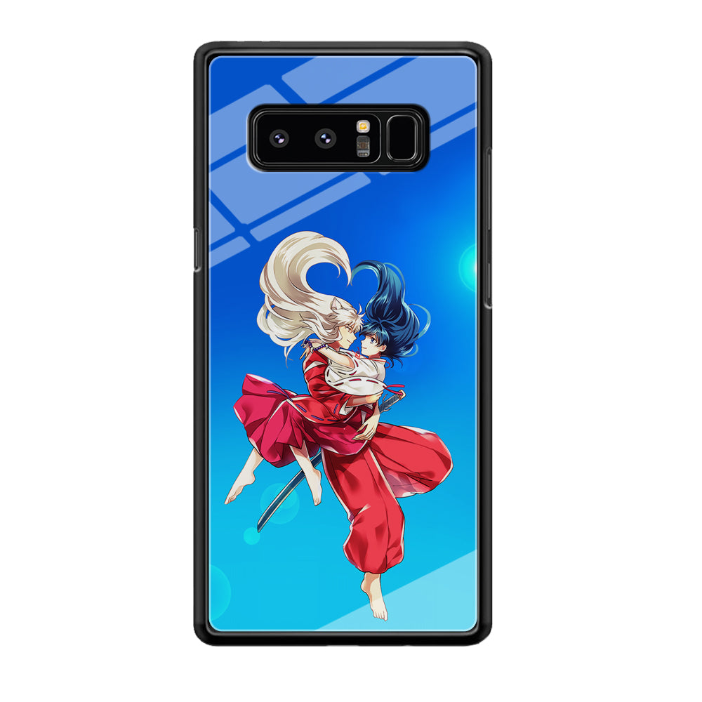 Inuyasha and Kagome Romantic Samsung Galaxy Note 8 Case