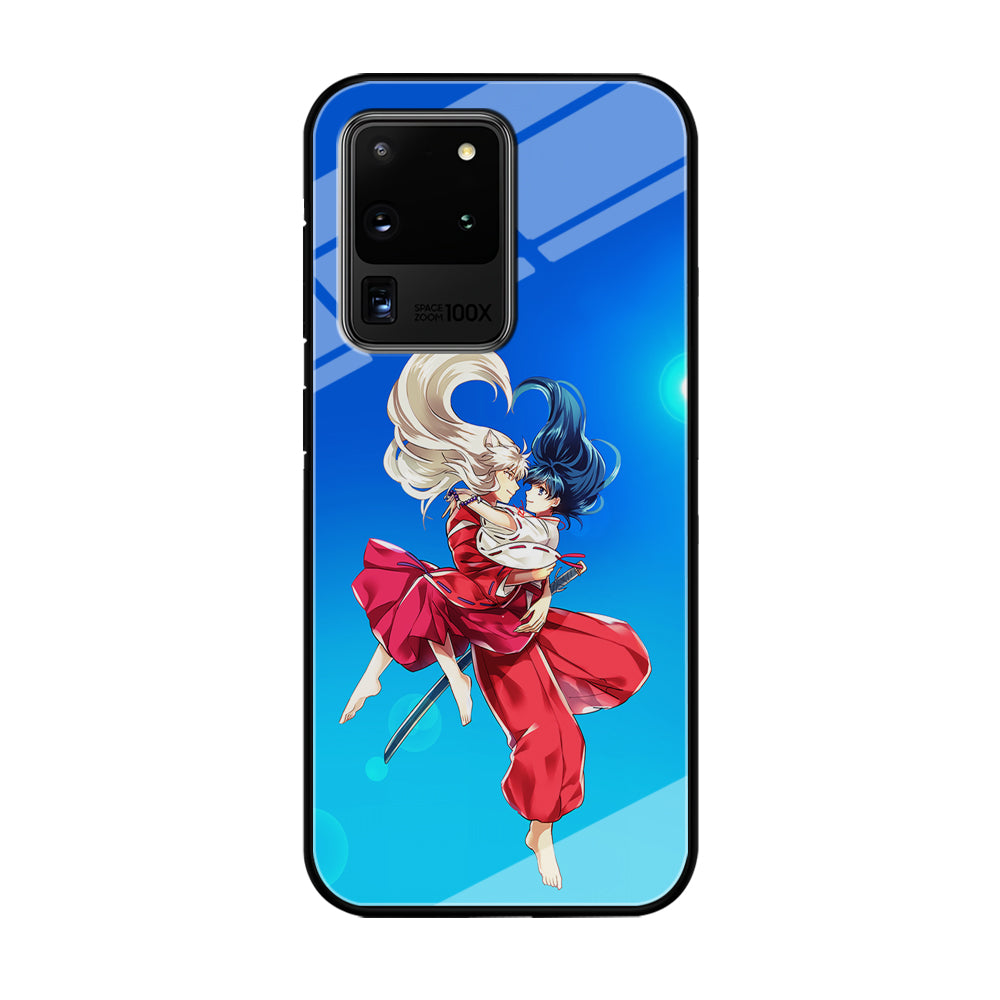 Inuyasha and Kagome Romantic Samsung Galaxy S21 Ultra Case