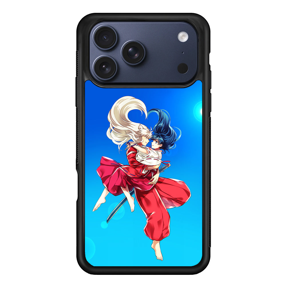Inuyasha and Kagome Romantic iPhone 17 Pro Case - Altracase
