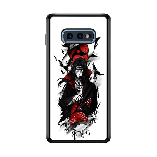 Itachi Uchiha White Samsung Galaxy S10E Case