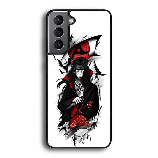 Itachi Uchiha White Samsung Galaxy S21 Case